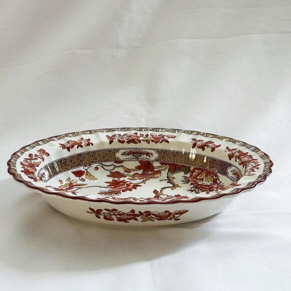 Copeland Spode India Tree China Vintage Oval Serving Bowl - Picture 3 of 10
